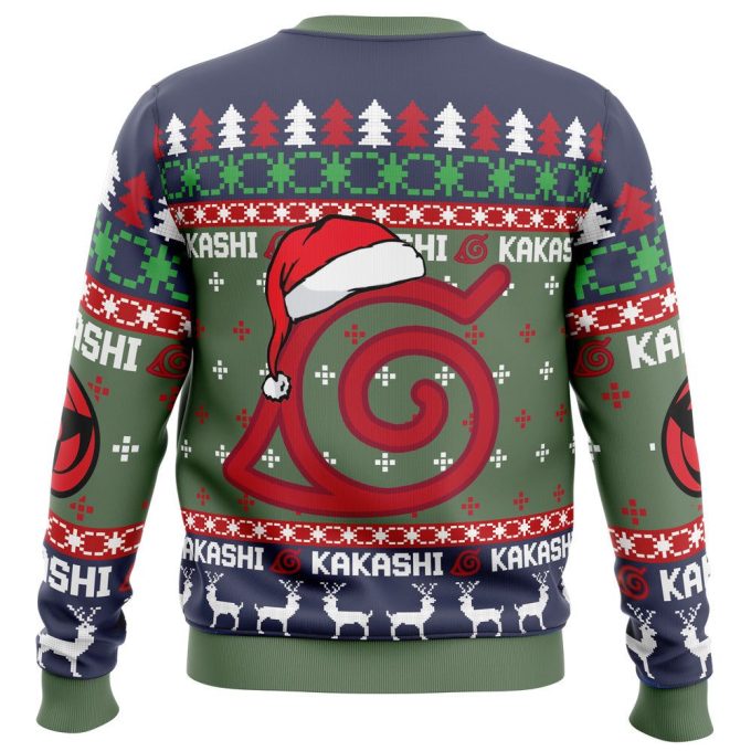 Get Festive with Christmas Kakashi Hatake Naruto Sweater – Perfect for Holiday Celebrations!