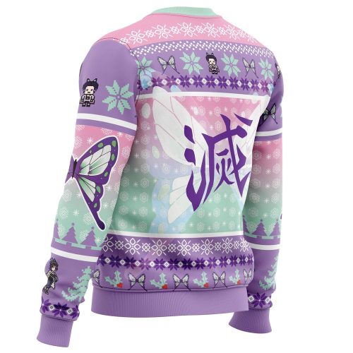 Get Festive with Christmas Kochou Shinobu Demon Slayer Ugly Sweater