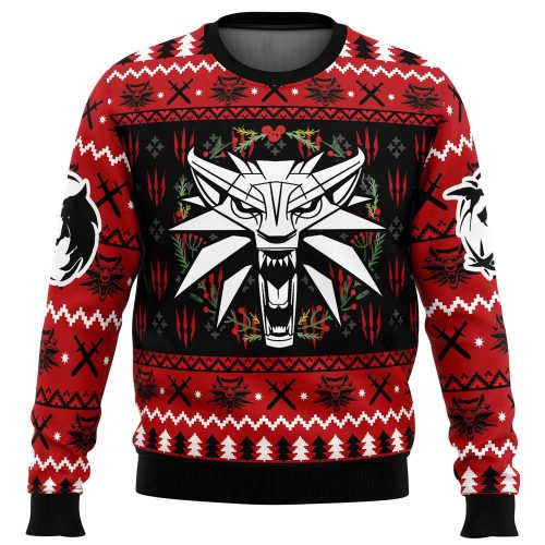 Get Festive with Christmas Monster Witcher Ugly Sweater – Perfect for the Holidays!