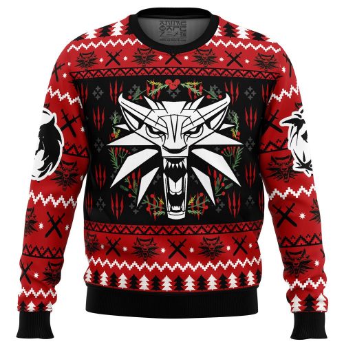 Get Festive with Christmas Monster: The Witcher Ugly Sweater – Perfect Holiday Attire!