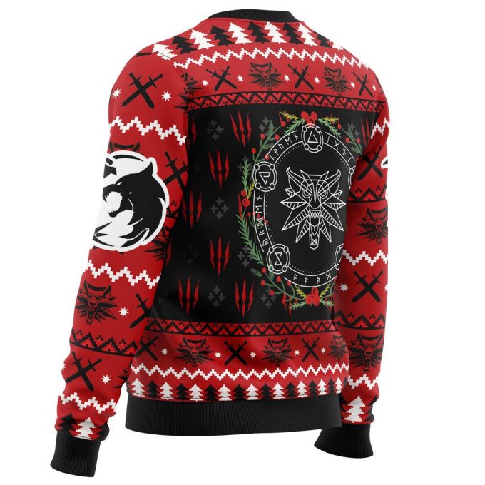 Get Festive with Christmas Monster: The Witcher Ugly Sweater – Perfect Holiday Attire!