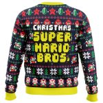 Get Festive with Super Mario Bros Ugly Christmas Sweater – Perfect for the Holidays!