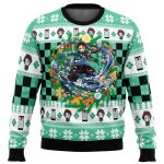 Christmas Tanjiro Kamado Ugly Sweater – Demon Slayer Holiday Apparel