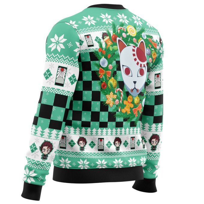 Christmas Tanjiro Kamado Ugly Sweater – Demon Slayer Holiday Apparel