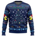 Get Festive with Pac-Man: Christmas Tree Sweater – Limited Edition