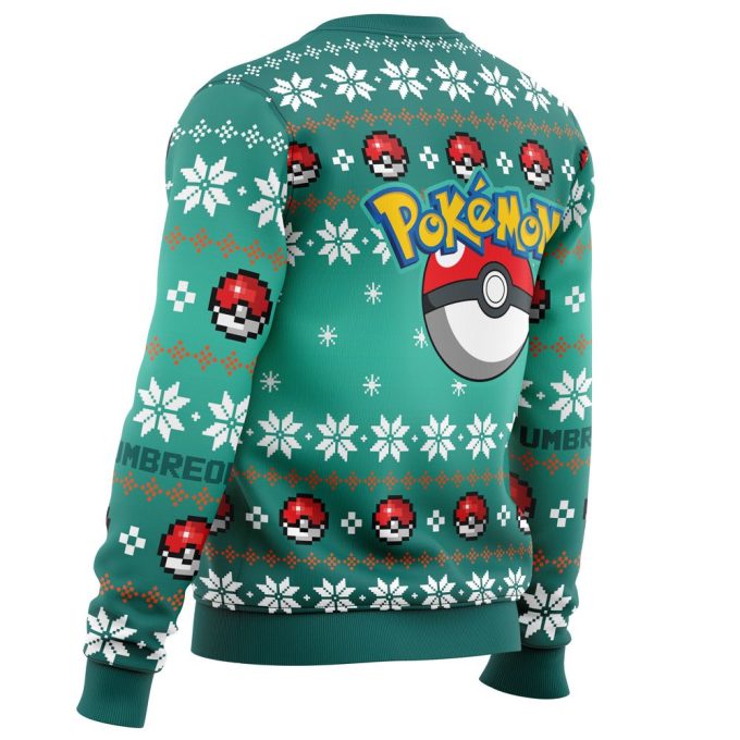 Get Festive with Christmas Umbreon Pokémon Ugly Sweater – Perfect Holiday Apparel!
