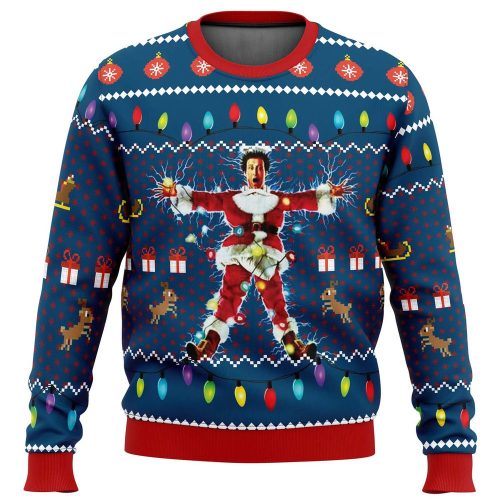 Festive Fun: Get in the Holiday Spirit with our Christmas Vacation Ugly Sweater