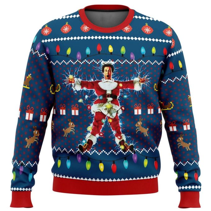 Festive Fun: Get in the Holiday Spirit with our Christmas Vacation Ugly Sweater