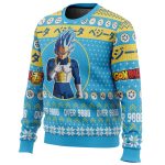 Get Festive with Christmas Vegeta Dragon Ball Z Ugly Sweater!
