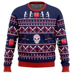 Spook-tacular Christmas Zombie Ugly Sweater: Festive Horror Style for the Holidays!