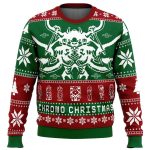 Get Festive with Chrono Trigger Chrono Christmas Ugly Sweater – Limited Edition!