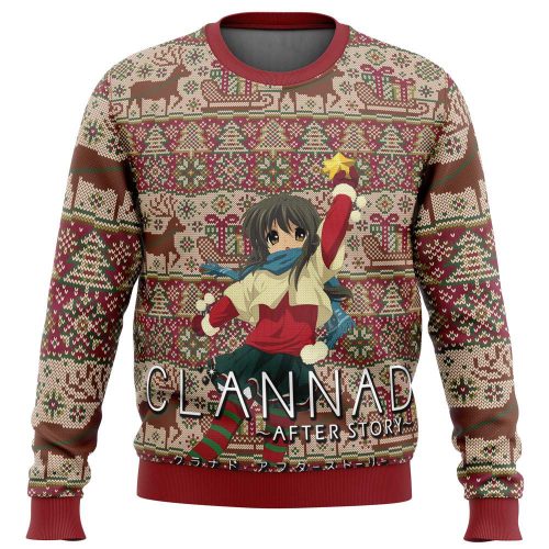 Get Festive with Clannad Alt Ugly Christmas Sweater - Unique & Quirky Gift Idea