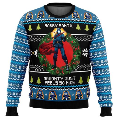 Cobra Commander Christmas Sweater: Festive & Ugly Holiday Sweater for Fans