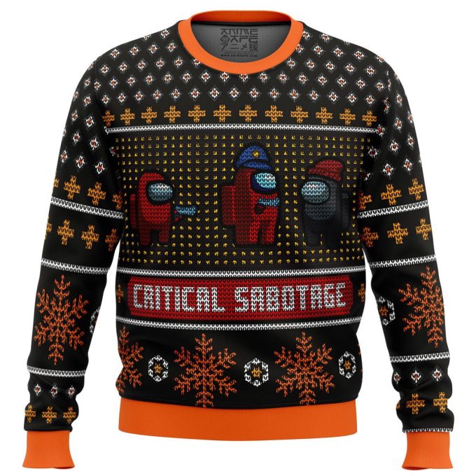 Get Festive with Critical Sabotage Among Us Ugly Christmas Sweater – Limited Stock!