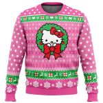 Cute Hello Kitty Ugly Christmas Sweater – Festive & Adorable Xmas Apparel!