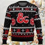 D&D Dungeons And Dragons Ugly Christmas Sweater