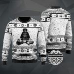 Get Festive with Darth Vader Black Christmas Ugly Sweater – Perfect for Star Wars Fans!