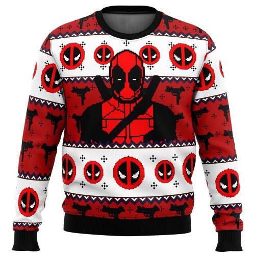 Get Festive with Deadpool: Shop our Ugly Christmas Sweater Now!
