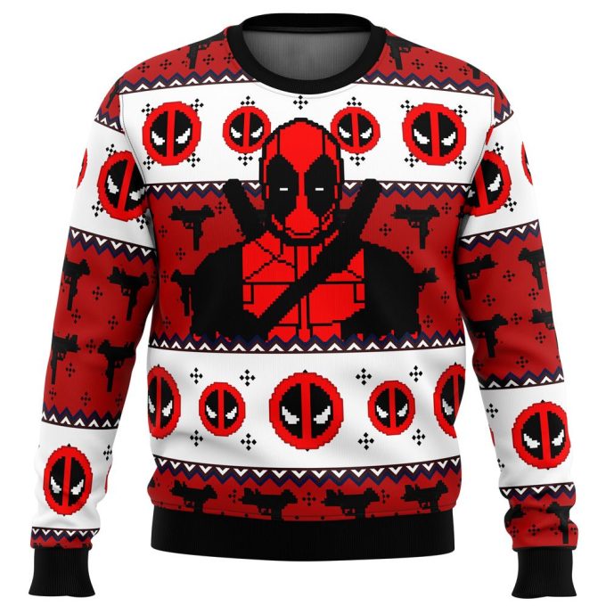 Get Festive with Deadpool: Shop our Ugly Christmas Sweater Now!