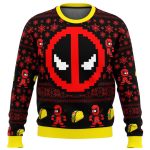 Get Festive with the Deadpool Ugly Christmas Sweater – Perfect Holiday Attire!