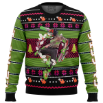 Get Festive with Denji Chainsaw Man Christmas Ugly Sweater – Perfect Holiday Attire!