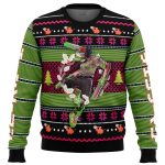 Get Festive with Denji Chainsaw Man Ugly Christmas Sweater – Limited Edition!