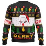 Derry Pennywise Ugly Christmas Sweater – Festive and Frightful Holiday Apparel