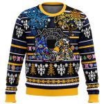 Get Festive with the Digimon Ugly Christmas Sweater – Limited Edition Fun for Fans!