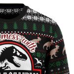 Dinosaur Mamasaurus Christmas Crewneck Sweater – Ugly Christmas Gift