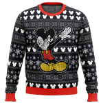 Get in the Holiday Spirit with Disney Mickey Dabbing Ugly Christmas Sweater!