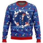 Get Festive with Doctor Who Tardis Ugly Christmas Sweater – Limited Edition!