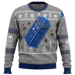Get Festive with the Doctor Who Ugly Christmas Sweater – Perfect Gift for Whovians!