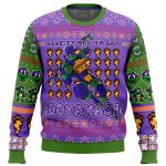 Get Festive with Donatello s TMNT Ugly Christmas Sweater – Perfect for Ninja Turtle Fans!