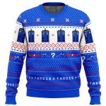 Get Festive with the Dr Who TARDIS Christmas Sweater – Perfect Holiday Gift!