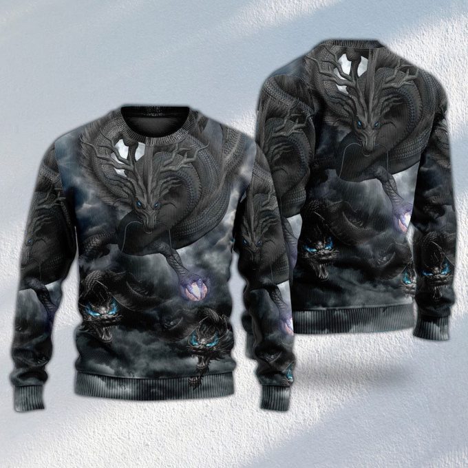 Dragon Always Be A Dragon – Sweater – Ugly Christmas Sweaters 3D AOP Shirt
