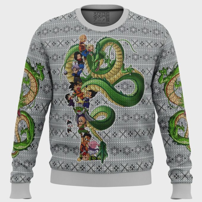 Dragon Ball Z Play with the Dragon Ugly Christmas Sweater