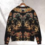 Dragon Chinese Dragon Royal Christmas Sweatshirt Ugly Sweater