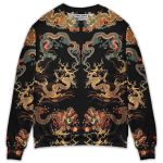 Dragon Chinese Dragon Royal Ugly Christmas Sweater – Festive & Unique Holiday Apparel