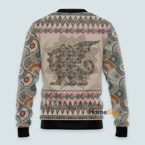 Dragon Mandala – Christmas Gift For Adults – 3D Ugly Christmas Sweater QT309788
