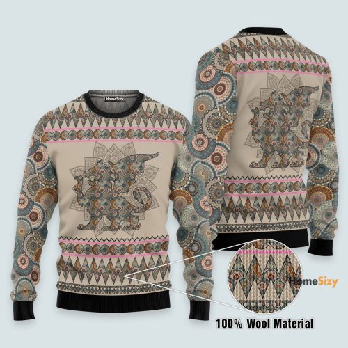 Dragon Mandala – Unique 3D Ugly Christmas Sweater for Adults – Perfect Xmas Gift QT309788