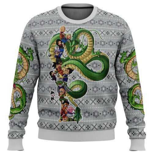 Dragonball Z Dragon Ugly Christmas Sweater – Play with Style!
