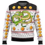 Dragonball Z Shenron Ugly Christmas Sweater – Festive Anime Print