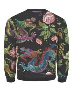 Dragons Flower Ugly Christmas Sweater | For Men & Women | UH1085