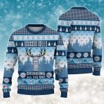 Get Festive with Drinker Bells Busch Light Christmas Ugly Sweater – Perfect for Holiday Cheer!