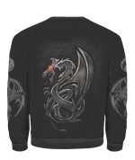 Dungeon Dragon Ugly Christmas Sweater | For Men & Women | UH2051