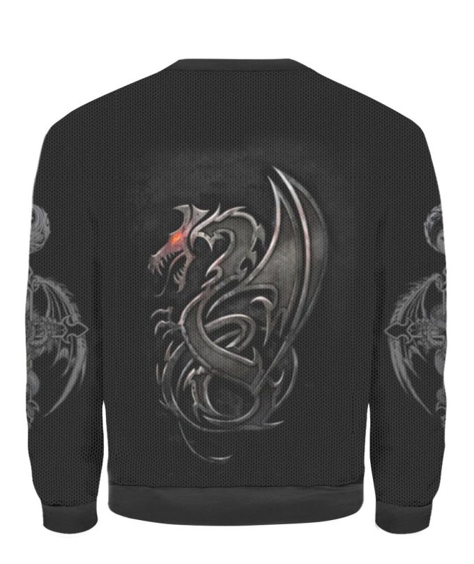 Dungeon Dragon Ugly Christmas Sweater | For Men & Women | UH2051