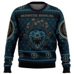 Dungeons & Dragons Monster Manual Ugly Christmas Sweater: Festive & Fun Gaming Apparel