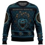 Dungeons & Dragons Monster Manual Ugly Christmas Sweater