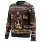 Unleash Festive Fun with Dungeons & Dragons Ugly Christmas Sweater Print – Limited Edition!