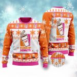 Dunkin’ Donuts Christmas Ugly Sweater: Festive Apparel for Coffee Lovers